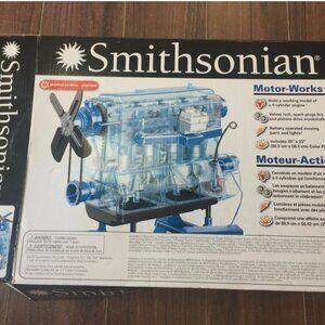 Smithsonian Motor Works See Through Model Engine (Open Box)